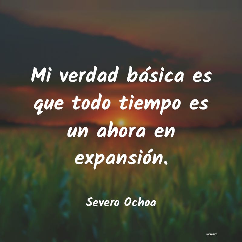 Frases de Severo Ochoa