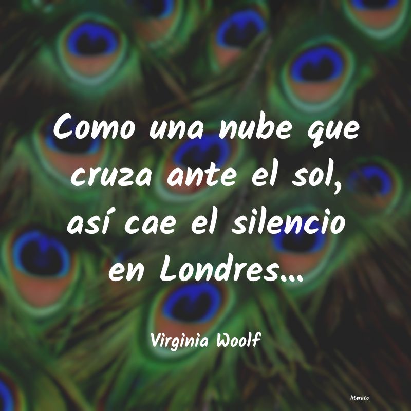 Frases de Virginia Woolf