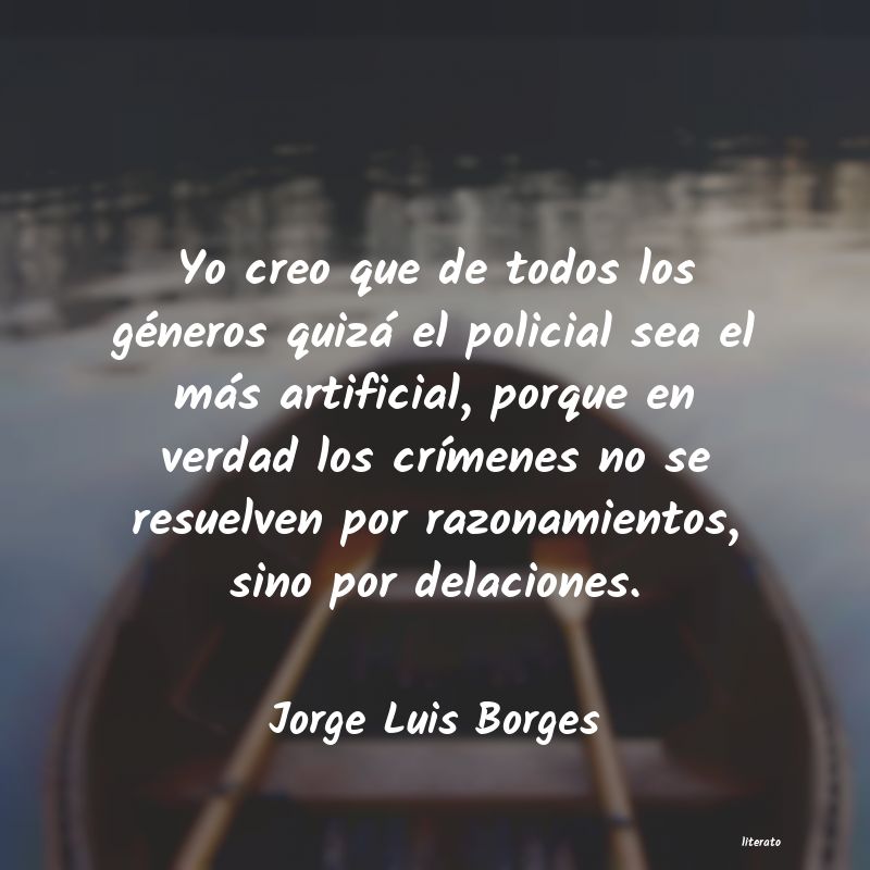 ausencia de jorge luis borges opiniones