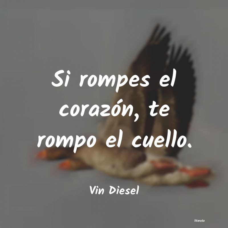 Frases de Vin Diesel