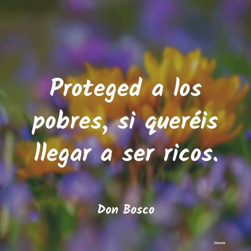 Frases de Don Bosco