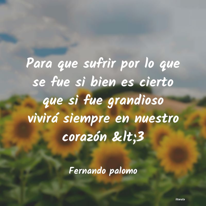 Frases de Fernando palomo