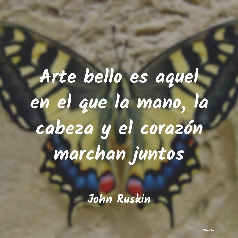 frases de John Ruskin