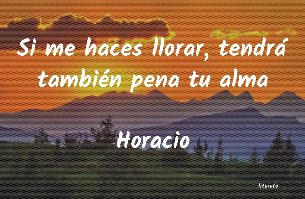 frases de Horacio