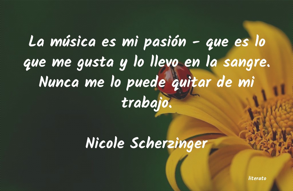 Nicole Scherzinger: La música es mi pasión - que