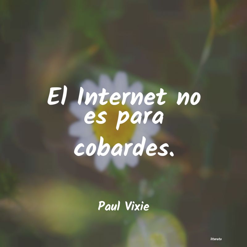 Frases de Paul Vixie