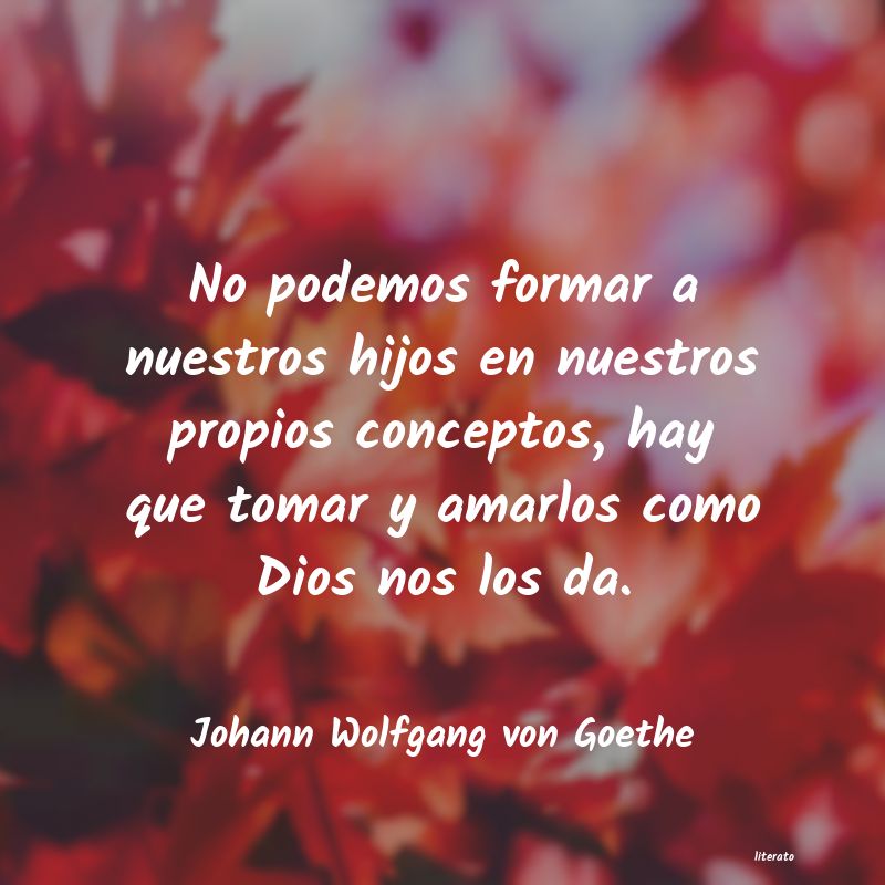 frases de Johann Wolfgang von Goethe