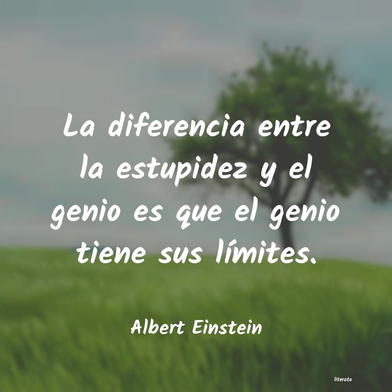 Frases de Albert Einstein