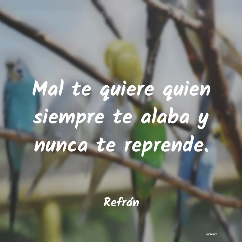frases de Refrán