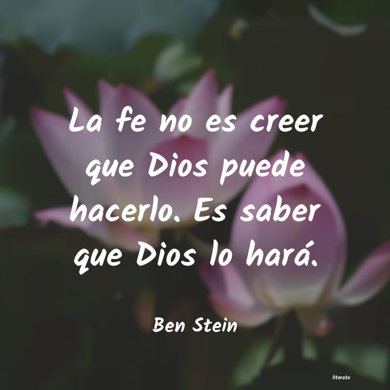 frases de Ben Stein