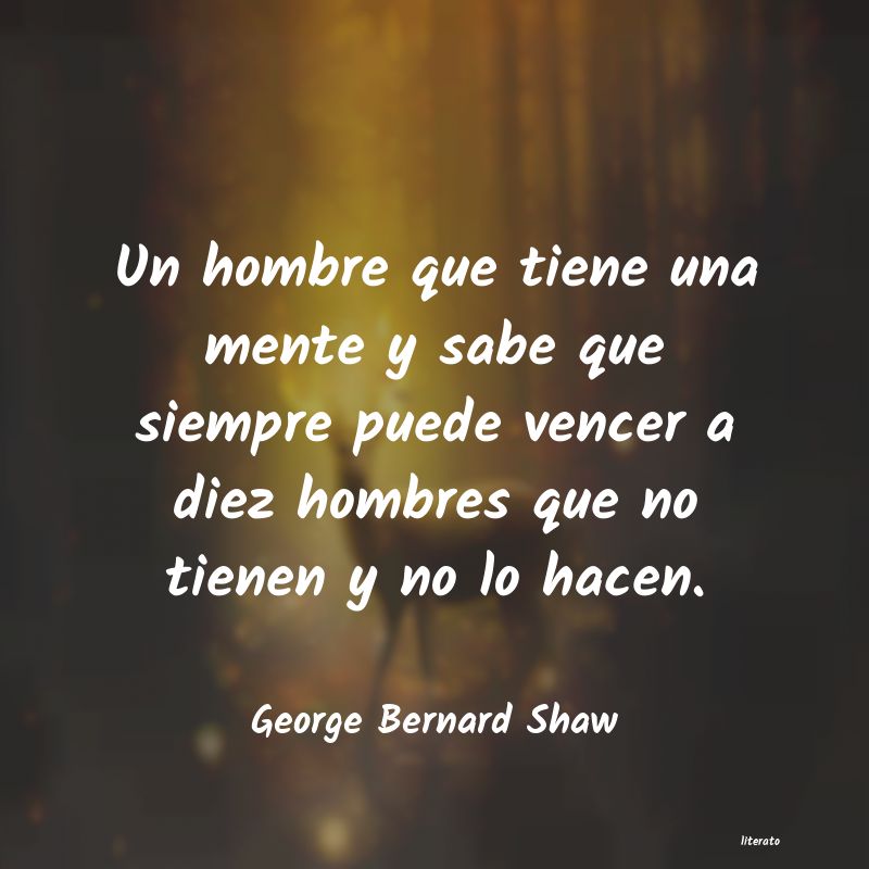 frases de George Bernard Shaw