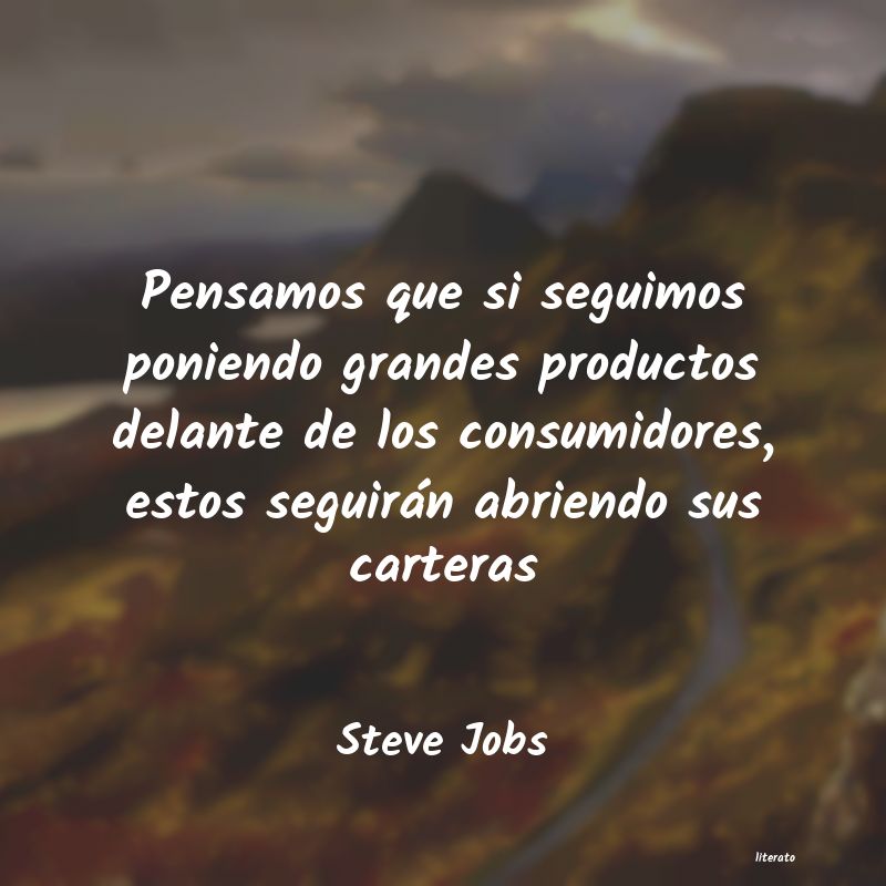 frases de Steve Jobs