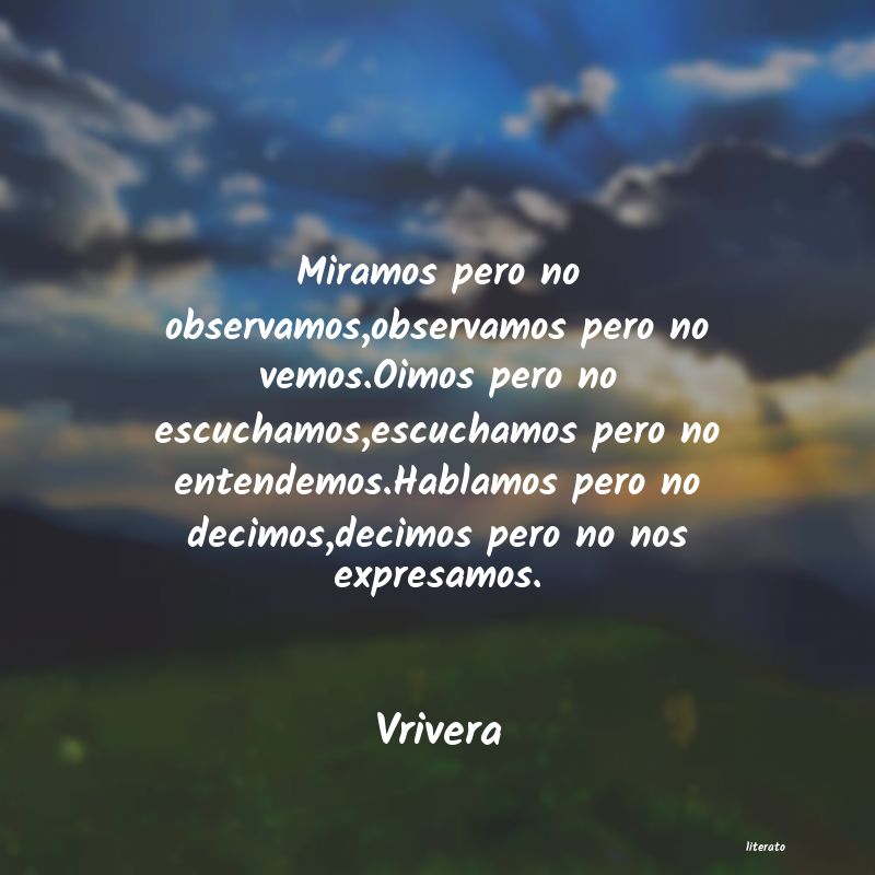 frases de Vrivera