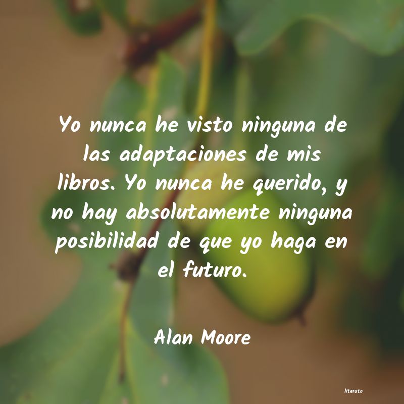 Frases de Alan Moore