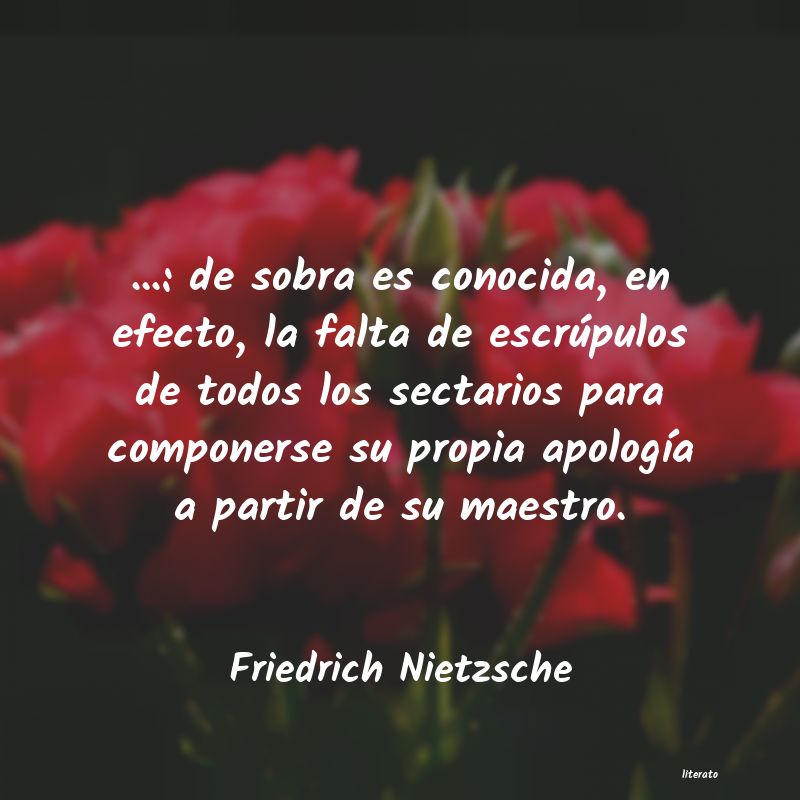 frases de Friedrich Nietzsche
