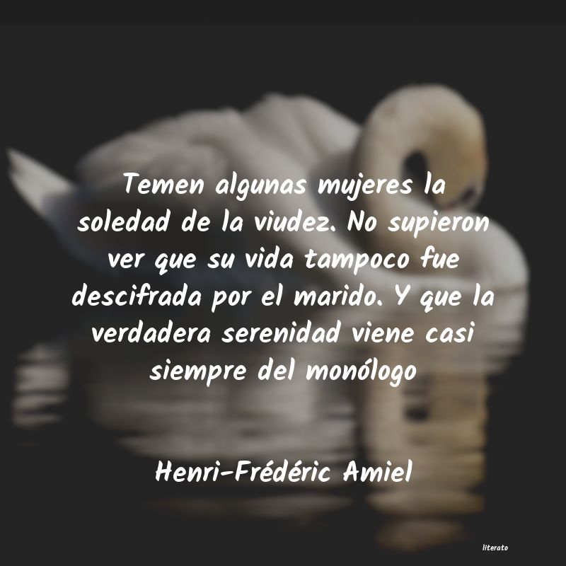 Frases de Henri-Frédéric Amiel