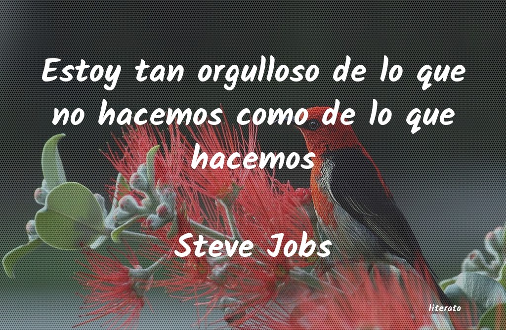 frases de Steve Jobs