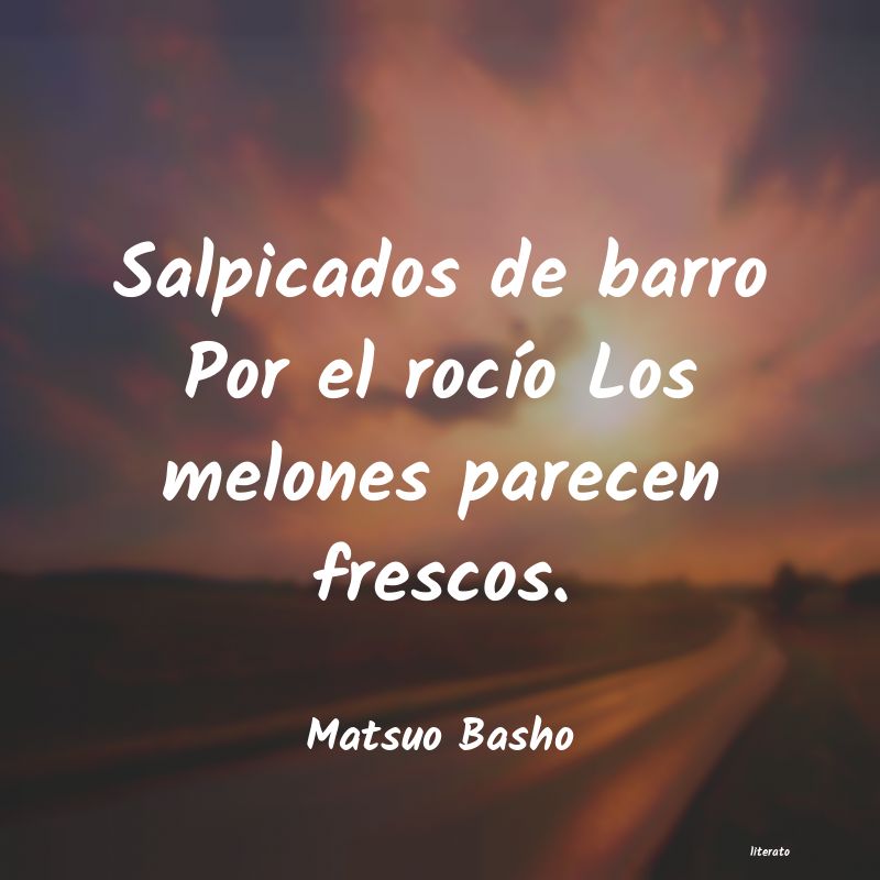 Frases de Matsuo Basho