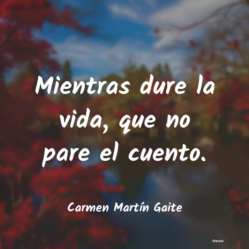 Frases de Carmen Martín Gaite