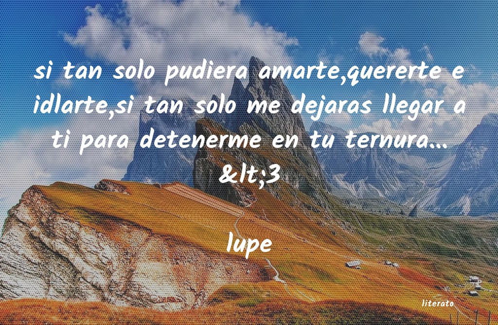 Frases de lupe