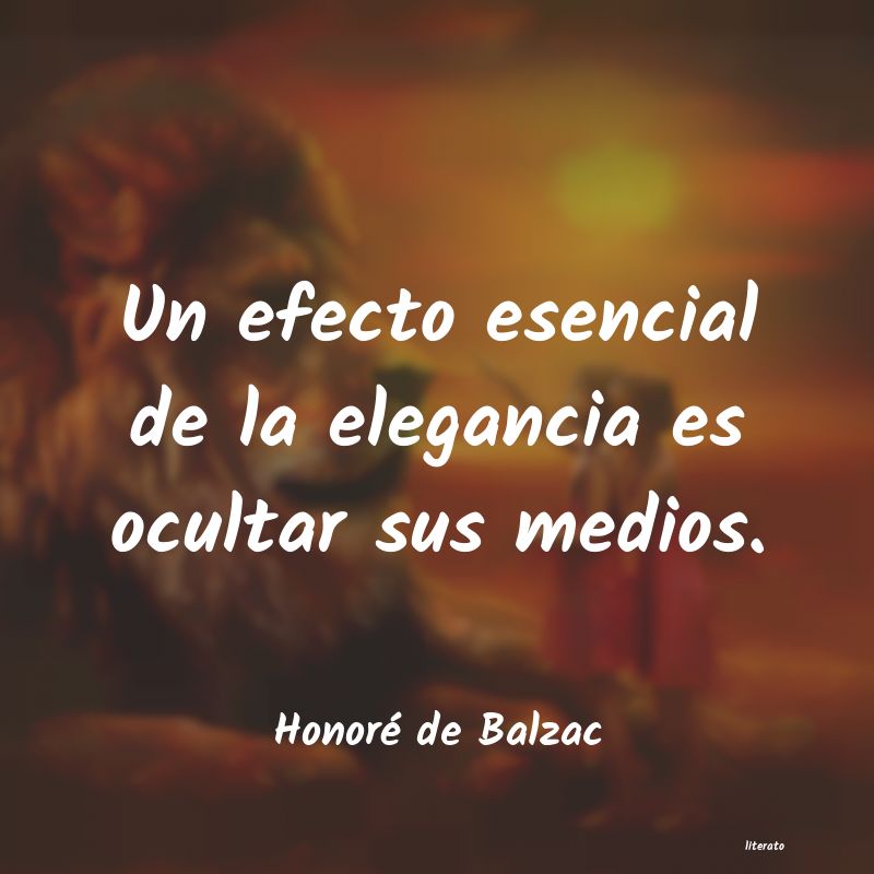 Frases de Honoré de Balzac