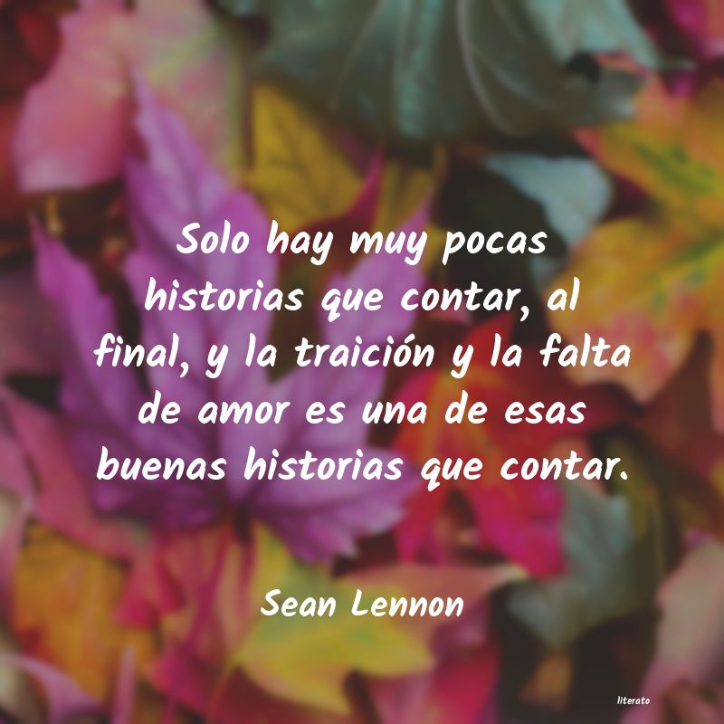 frases de Sean Lennon