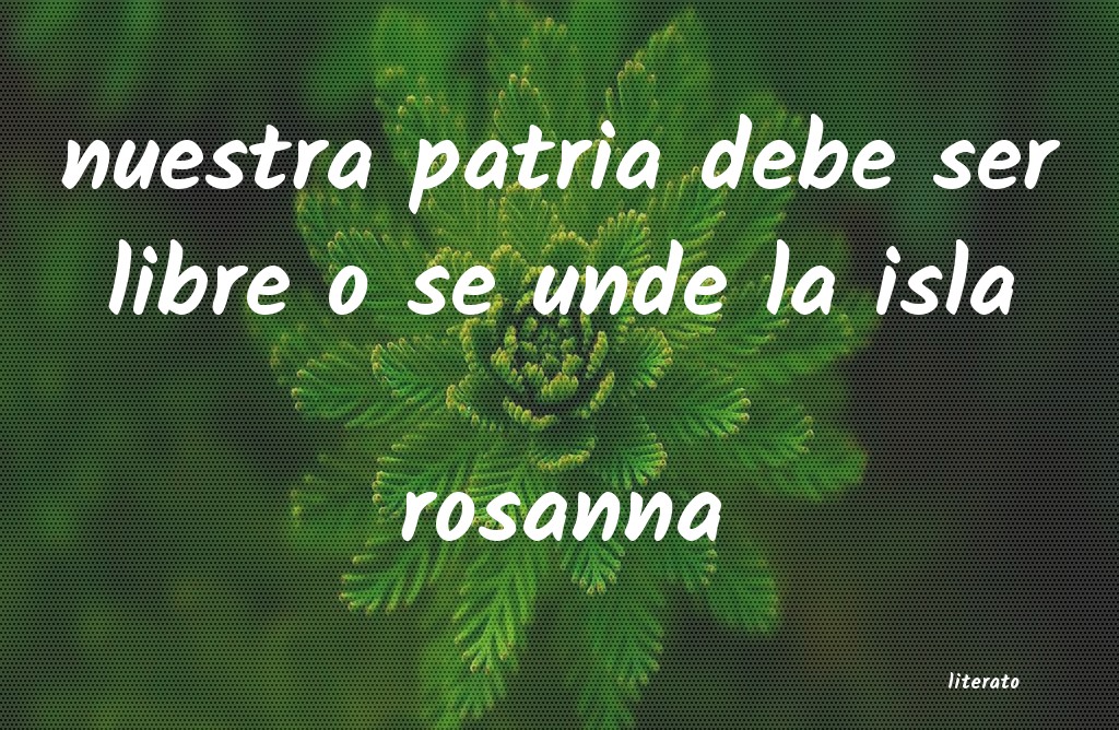 frases de rosanna