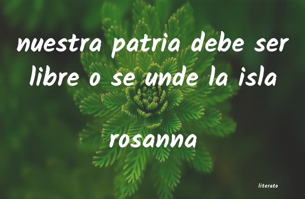 Frases de rosanna