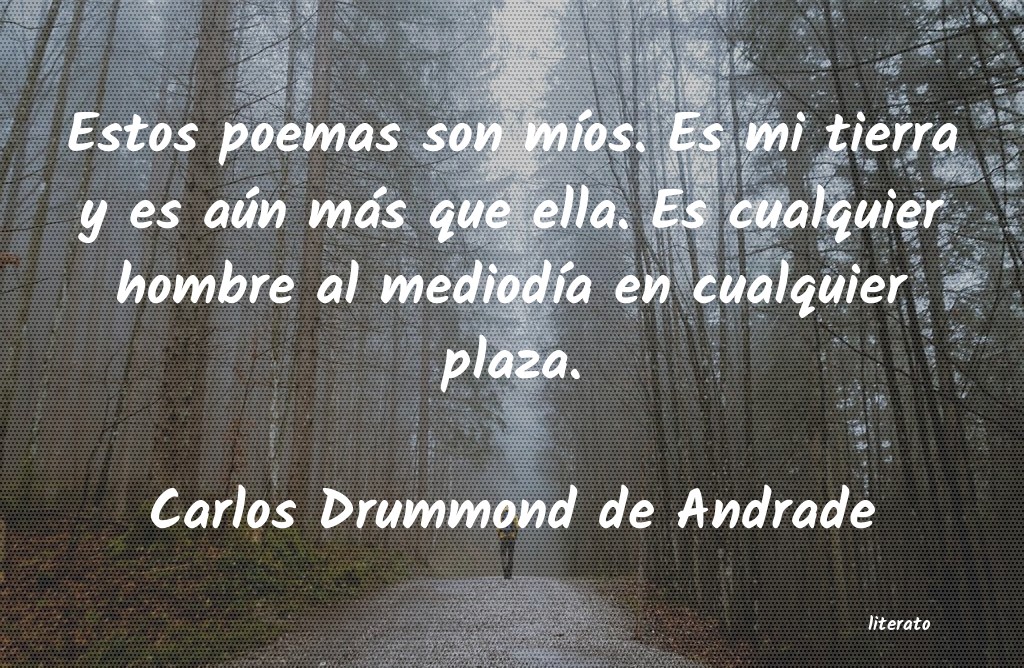 frases de Carlos Drummond de Andrade