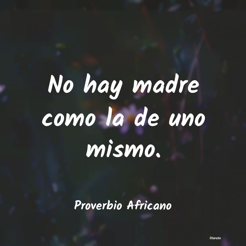 Frases de Proverbio Africano