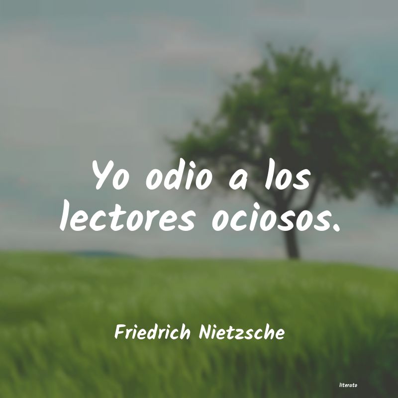 Frases de Friedrich Nietzsche