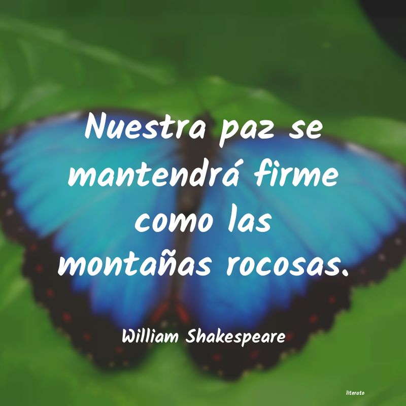 frases de William Shakespeare