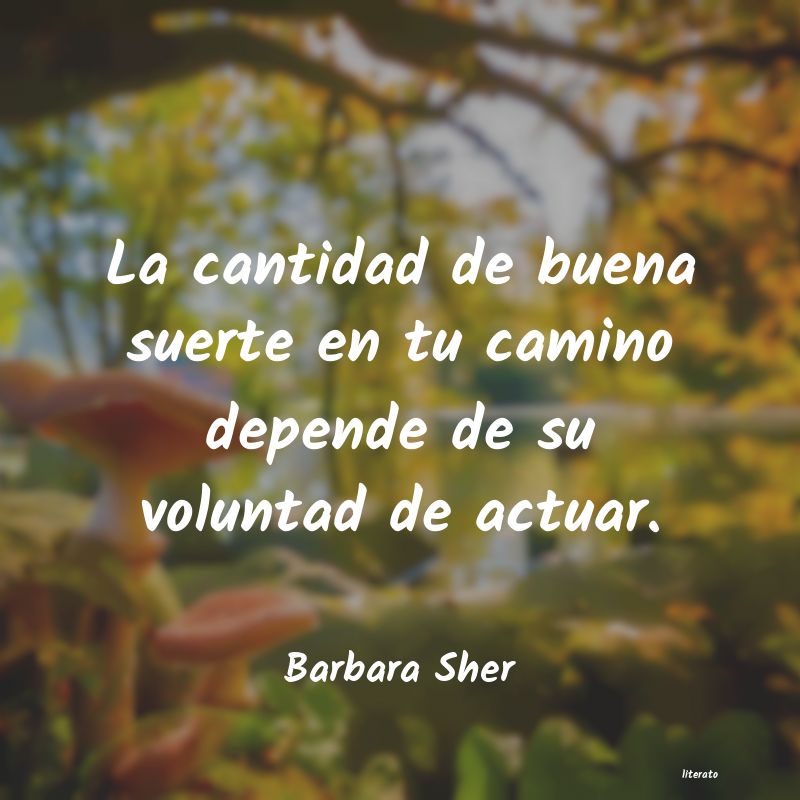 Frases de Barbara Sher