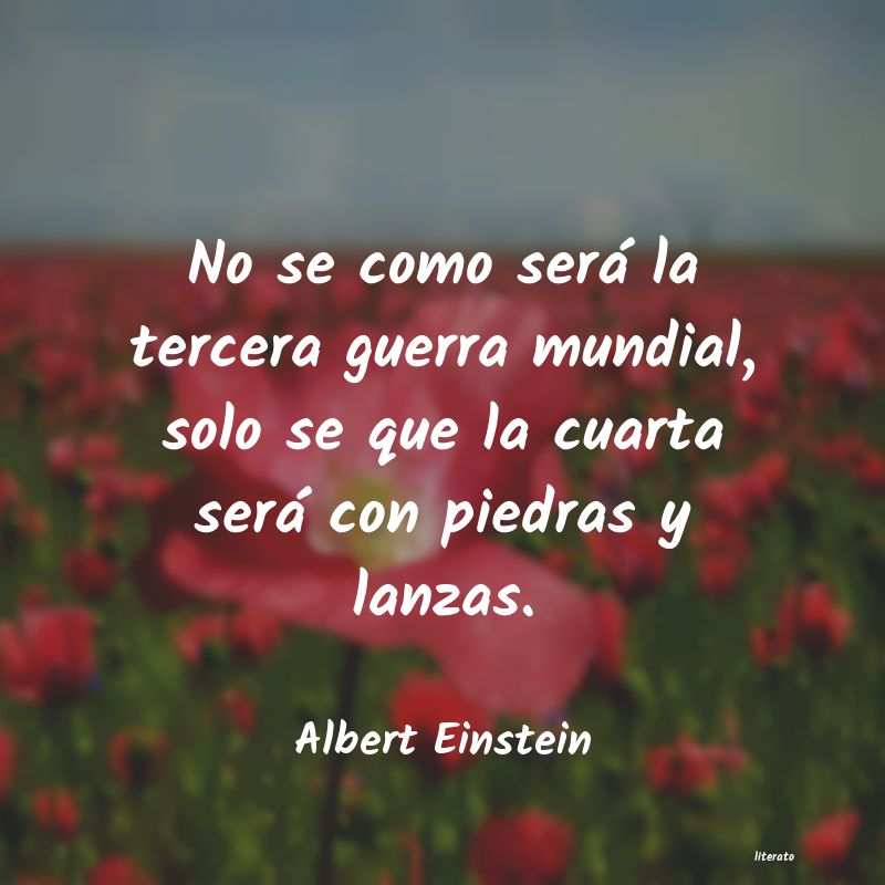 frases de Albert Einstein