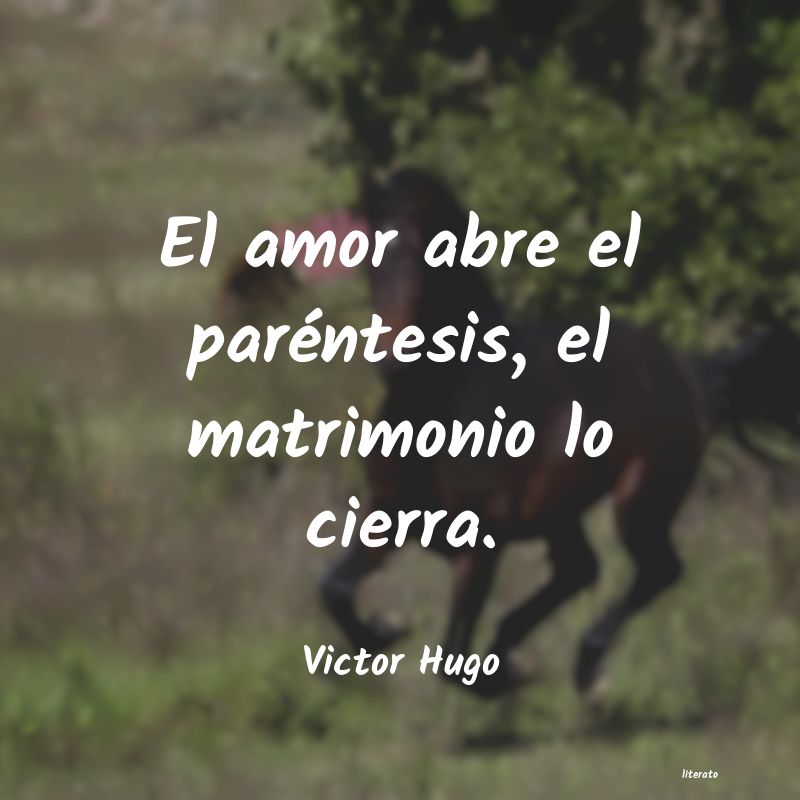 Frases de Victor Hugo