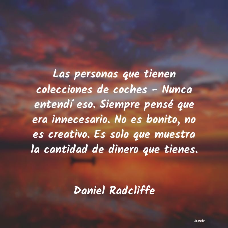 Frases de Daniel Radcliffe