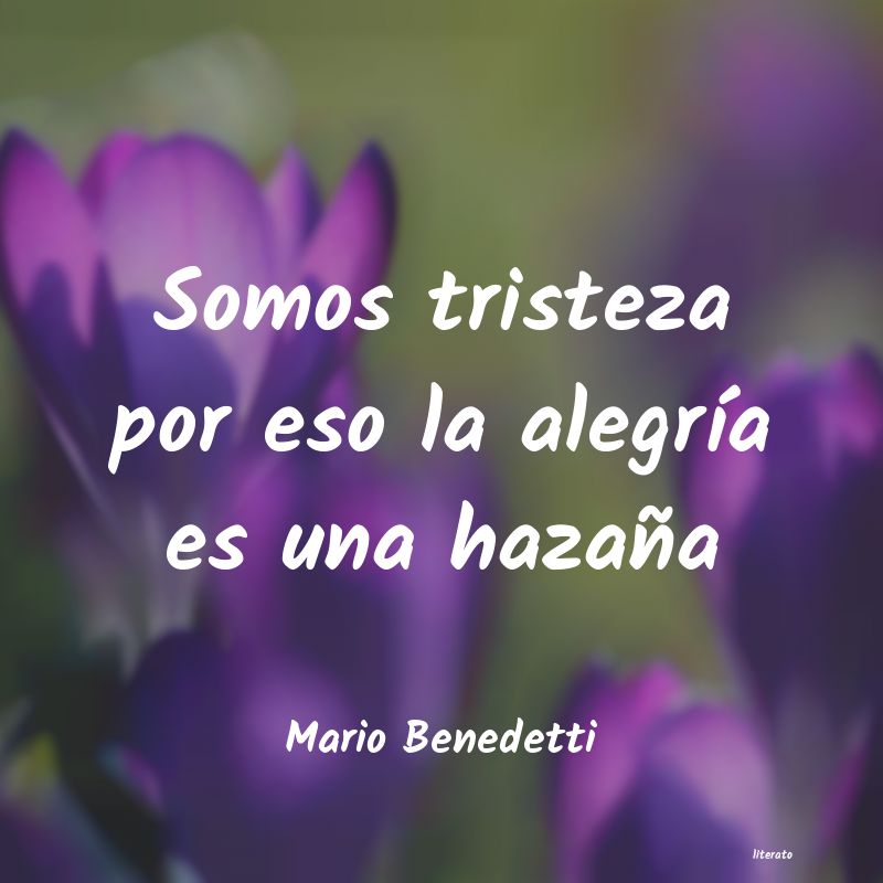 frases de Mario Benedetti