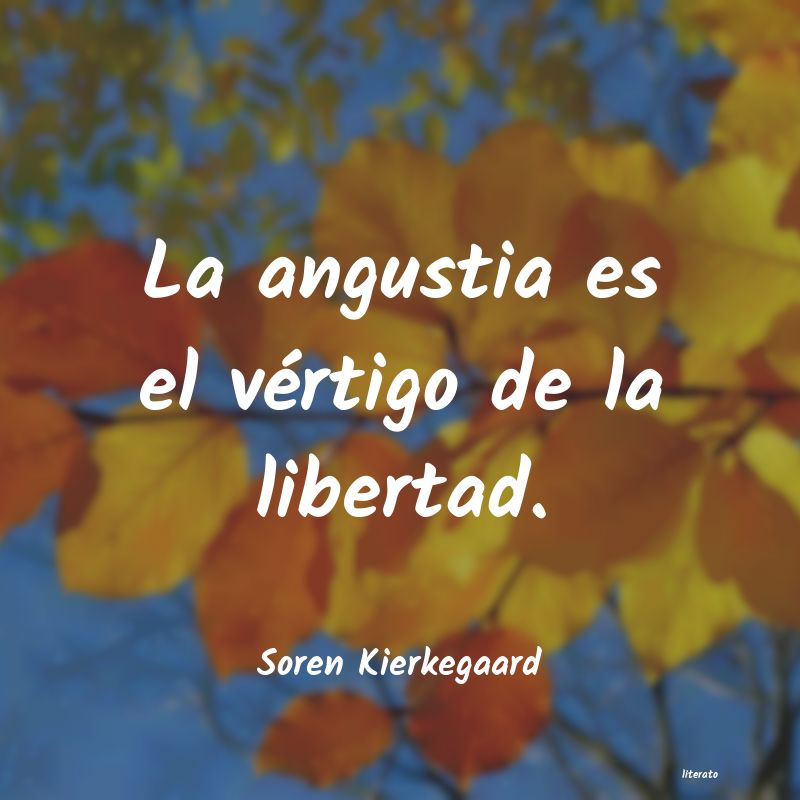 Frases de Soren Kierkegaard