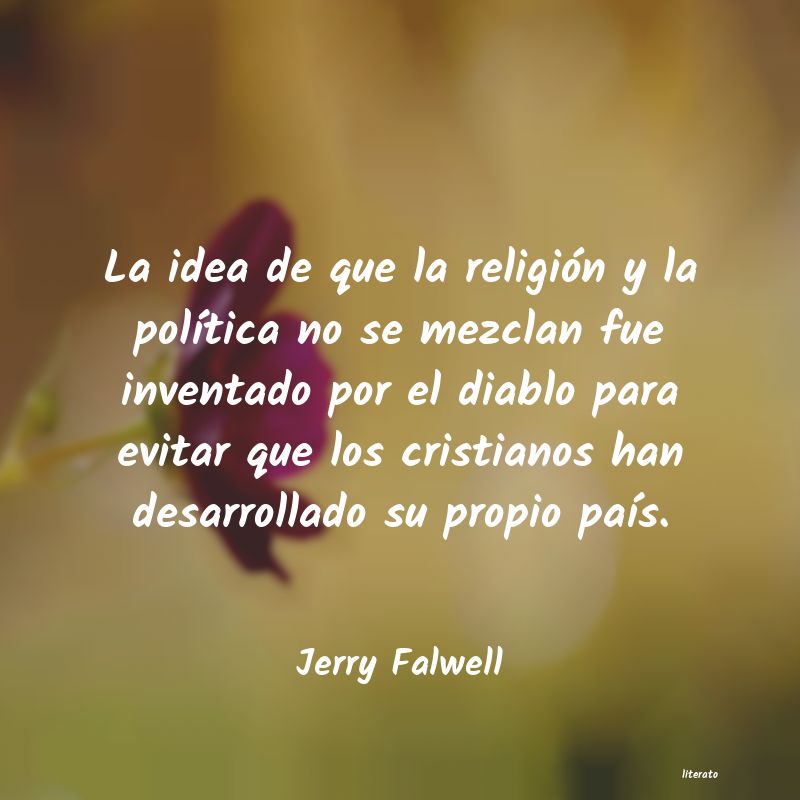 Frases de Jerry Falwell