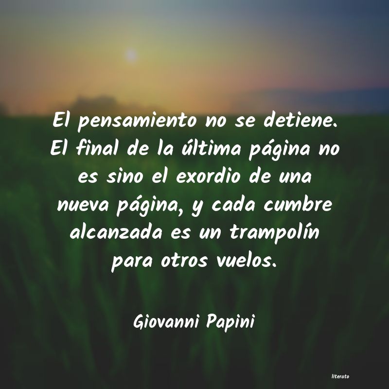 Frases de Giovanni Papini