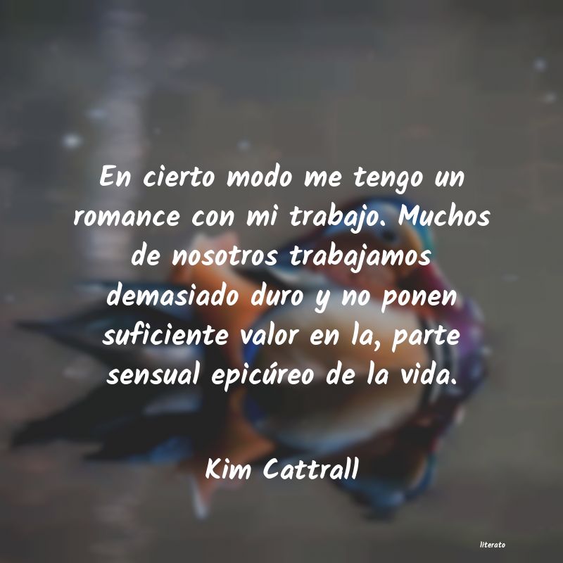 Frases de Kim Cattrall