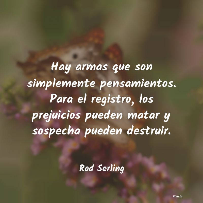 frases de Rod Serling