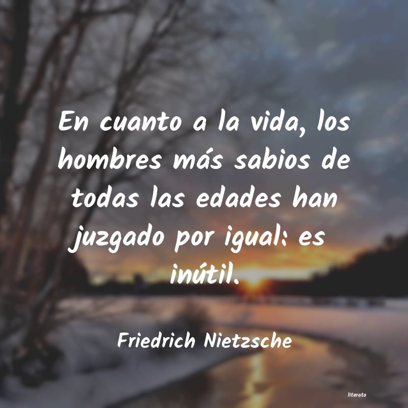 Frases de Friedrich Nietzsche