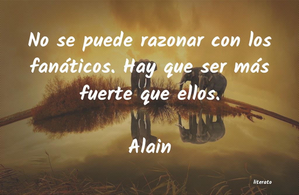 frases de Alain