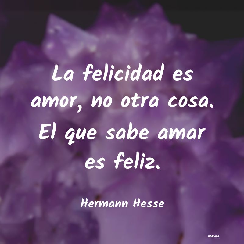 frases de amor de hermann hesse