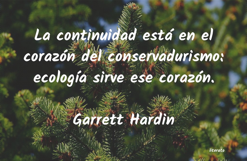 Frases de Garrett Hardin