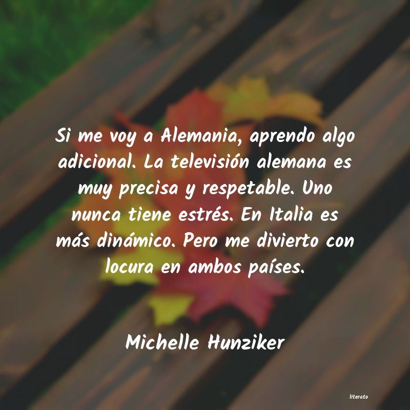 frases de Michelle Hunziker