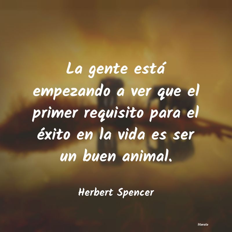 Frases de Herbert Spencer