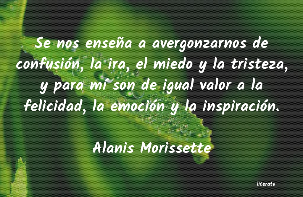 frases de Alanis Morissette
