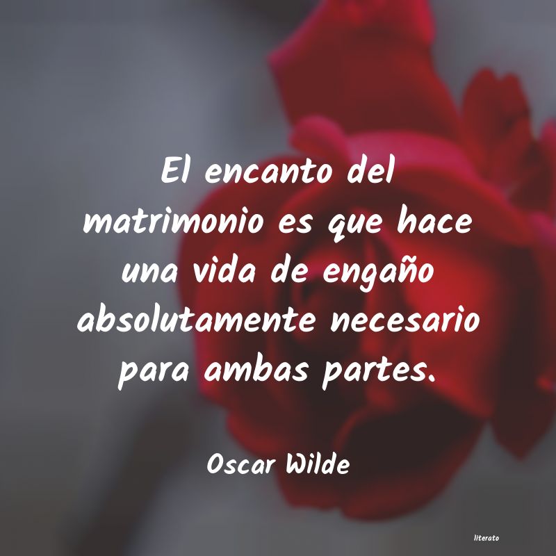 Frases de Oscar Wilde